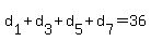 d%5B1%5D+%2B+d%5B3%5D+%2B+d%5B5%5D+%2B+d%5B7%5D+=+36