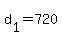 d%5B1%5D+=+720