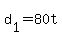 d%5B1%5D+=+80t