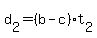 d%5B2%5D+=+%28b+-+c%29%2At%5B2%5D