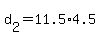 d%5B2%5D+=+11.5%2A4.5