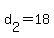 d%5B2%5D+=+18