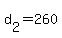 d%5B2%5D+=+260