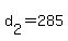 d%5B2%5D+=+285