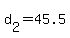 d%5B2%5D+=+45.5