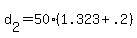 d%5B2%5D+=+50%2A%281.323+%2B+.2%29