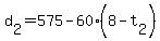 d%5B2%5D+=+575-60%288-t%5B2%5D%29
