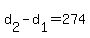 d%5B2%5D+-+d%5B1%5D+=+274