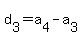d%5B3%5D=a%5B4%5D-a%5B3%5D