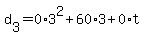 d%5B3%5D+=+0%2A3%5E2+%2B+60%2A3+%2B+0%2At