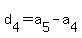 d%5B4%5D=a%5B5%5D-a%5B4%5D
