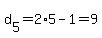 d%5B5%5D=2%2A5-1=9