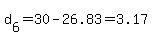 d%5B6%5D=30-26.83=3.17