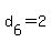 d%5B6%5D+=+2