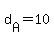 d%5BA%5D+=+10