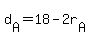d%5BA%5D+=+18+-+2r%5BA%5D