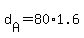 d%5BA%5D+=+80%2A1.6