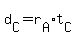 d%5BC%5D+=+r%5BA%5D%2At%5BC%5D