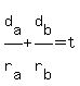 d%5Ba%5D%2Fr%5Ba%5D+%2B+d%5Bb%5D+%2Fr%5Bb%5D+=+t