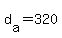 d%5Ba%5D+=+320
