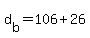 d%5Bb%5D+=+106+%2B+26