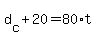 d%5Bc%5D+%2B+20+=+80+%2A+t