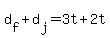 d%5Bf%5D+%2B+d%5Bj%5D+=+3t+%2B+2t