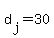 d%5Bj%5D+=+30
