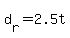 d%5Br%5D+=+2.5t