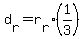 d%5Br%5D+=r%5Br%5D%2A%281%2F3%29