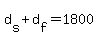 d%5Bs%5D+%2B+d%5Bf%5D+=+1800