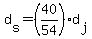 d%5Bs%5D+=+%2840%2F54%29%2Ad%5Bj%5D