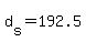 d%5Bs%5D+=+192.5