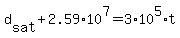 d%5Bsat%5D+%2B+2.59+%2A10%5E7+=+3+%2A+10%5E5+%2A+t