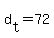 d%5Bt%5D+=+72