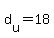 d%5Bu%5D+=+18
