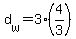 d%5Bw%5D+=+3%2A%284%2F3%29