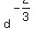 d%5E%28-2%2F3%29