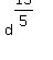 d%5E%2815%2F5%29