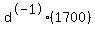 d%5E-1+%281700%29