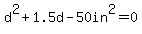 d%5E2%2B1.5d-50in%5E2=0