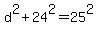 d%5E2%2B24%5E2=25%5E2