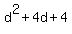 d%5E2%2B4d%2B4