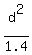 d%5E2%2F1.4