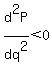 d%5E2P%2Fdq%5E2+%3C+0