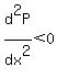 d%5E2P%2Fdx%5E2+%3C+0