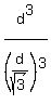 d%5E3%2F%28d%2Fsqrt%283%29%29%5E3%29