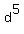 d%5E5
