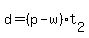 d+=+%28p+-+w%29%2At%5B2%5D