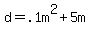 d+=+.1m%5E2+%2B+5m